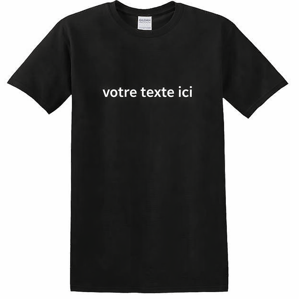 T-short personnalisable
