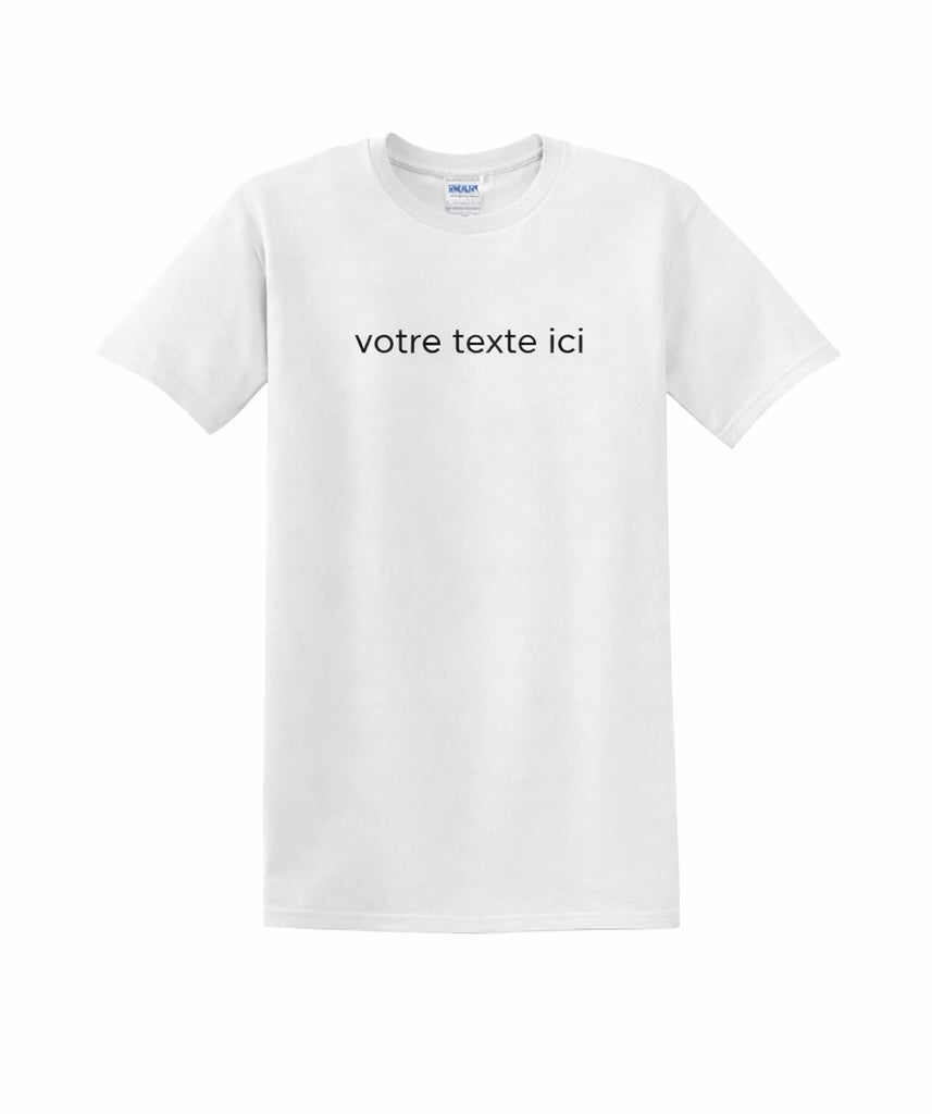 T-short personnalisable